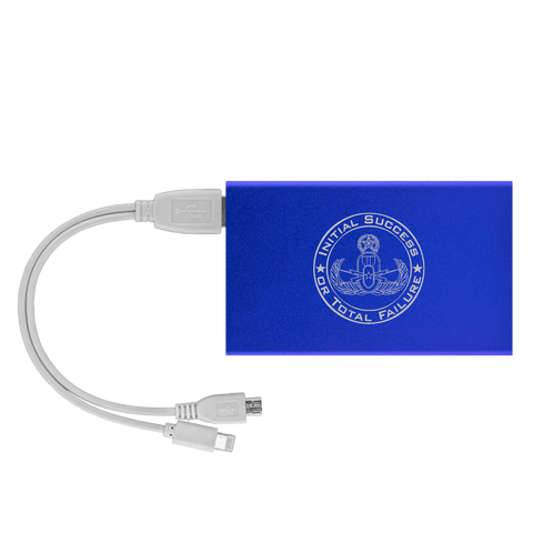 Image of Initial Success to Total Failure EOD Power Bank V 2 Power Banks Royal Blue