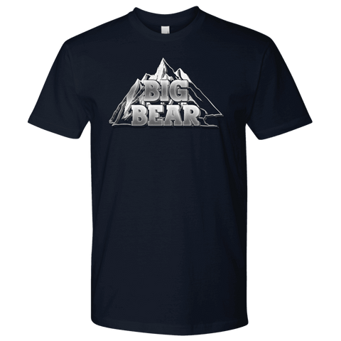 Image of Big Bear V.2, Mens T-shirt Next Level Mens Shirt Navy S