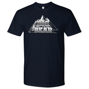 Big Bear V.2, Mens T-shirt Next Level Mens Shirt Navy S