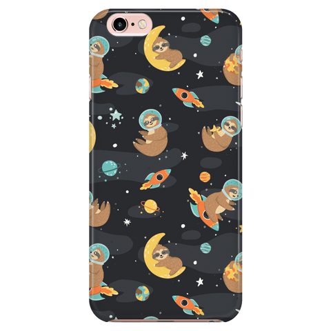 Image of Space Sloth Phone Case Phone Cases iPhone 7/7s/8