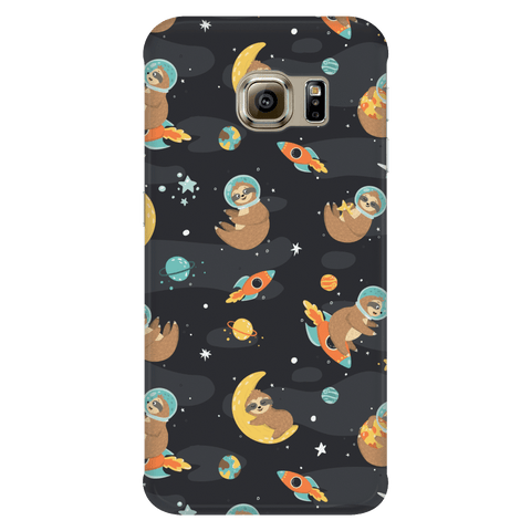 Image of Space Sloth Phone Case Phone Cases Galaxy S6 Edge