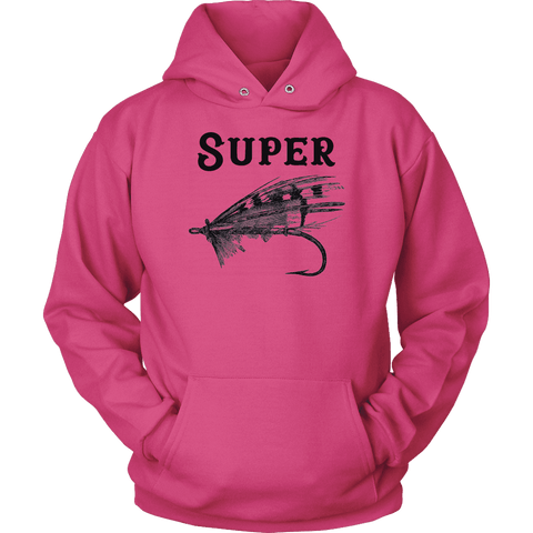 Image of Super Fly T-shirt Unisex Hoodie Sangria S