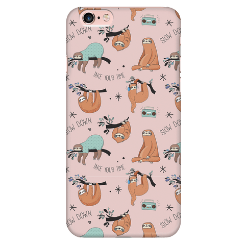 Image of Pink Sloth Collage Phone Case Phone Cases iPhone 6 Plus/6s Plus