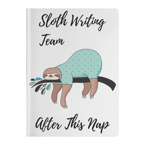 Image of Sloth Writing Team | Paperback Journal