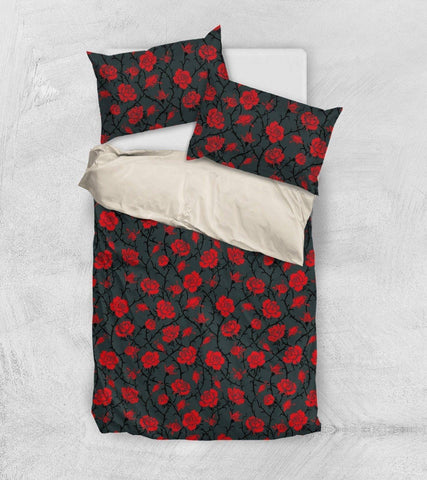 Image of Red Roses Bedding bedding 