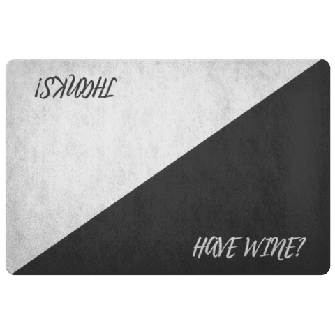 Image of Fun Door Mats Doormat Wine