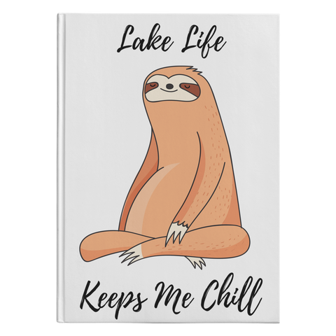 Image of Chill Sloth | Hardcover Journal