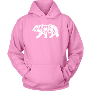 Mama Bear Shirts T-shirt Unisex Hoodie Pink S
