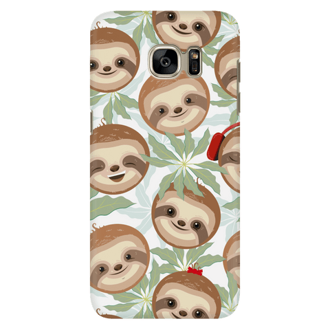Image of Happy Sloth Phone Case Phone Cases Galaxy S7 