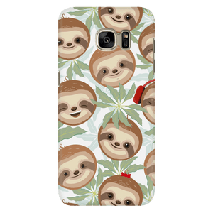 Happy Sloth Phone Case Phone Cases Galaxy S7 