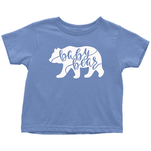 Baby Bear Shirts and Onesies T-shirt Toddler T-Shirt Baby Blue 2T