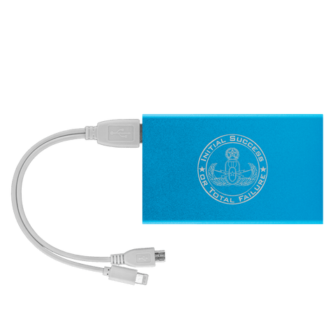 Image of Initial Success to Total Failure EOD Power Bank V 2 Power Banks Light Blue