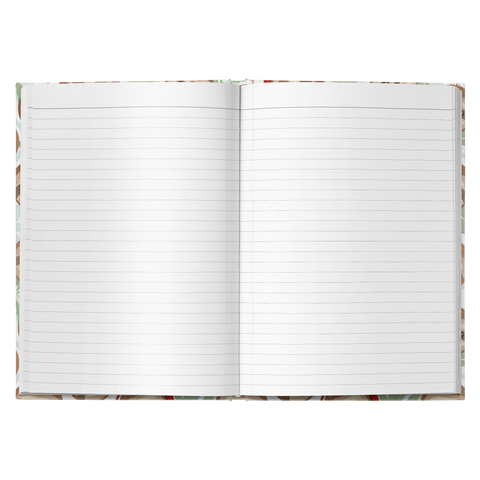 Image of Happy DJ Sloth Journal | Hard Cover