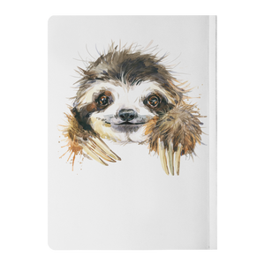 Happy Sloth | Paperback Journal