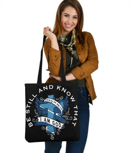 Be Still and Know I Am God, Canvas Tote Tote Bag 