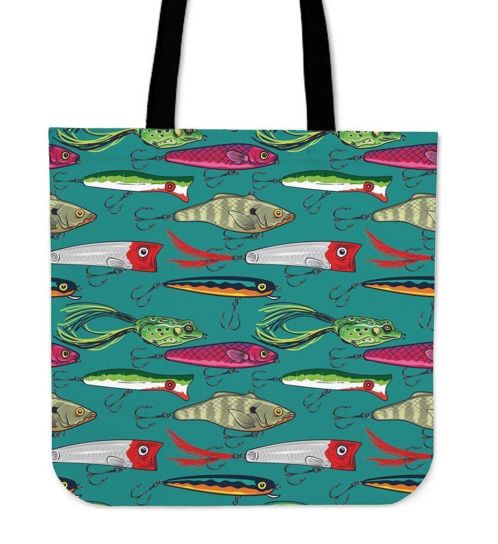 Fishing Lure Tote Bag V.2 Tote Bag Small 