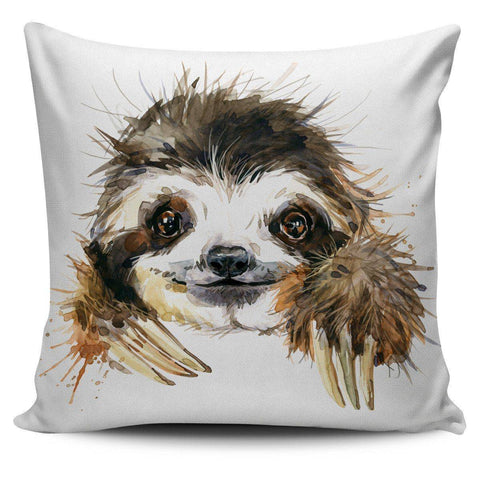 Image of Cute Sloth Pillow Cover Cute Sloth Pillow Cover 