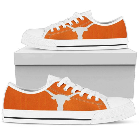 Image of Texas, Need we say more? Mens Low Top - White - Texas US5 (EU38) 