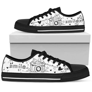 Photography Men's Low Top Shoe 
