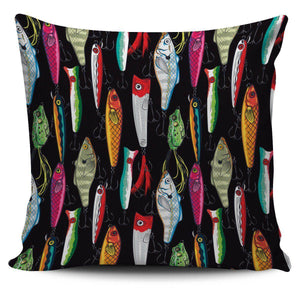 Fishing Lure Pillow Case V.2 Pillow Case Large 