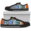 Hook'em | Premium Low Top Shoes Shoes Mens Low Top - Black - Mens Black US5 (EU38) 