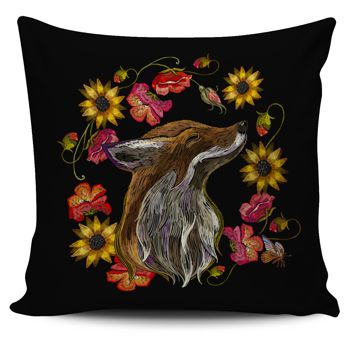 Fox Pillow Cover