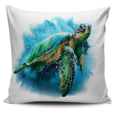 Image of Awesome Turtle Art Pillow Covers Pillow Case Turtle 2 