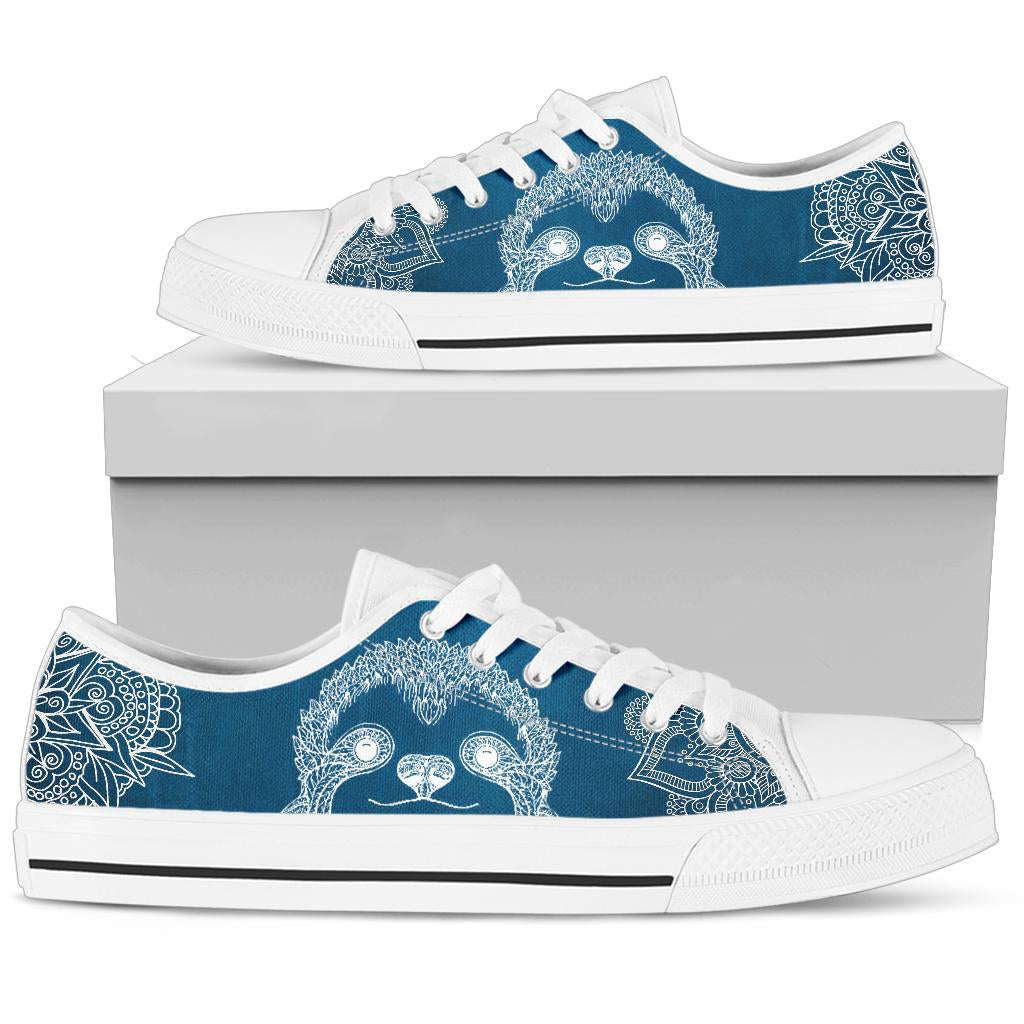 Mandala Sloth Low Tops