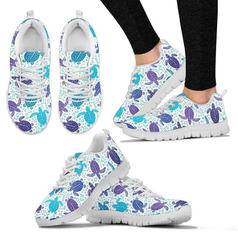 Image of Premium Womens Turtle Sneakers Women's Sneakers - White - V.1 US5 (EU35) 