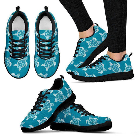 Image of Premium Womens Turtle Sneakers Women's Sneakers - Black - V.3 US5 (EU35) 