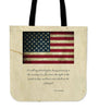 Epic 2nd Amendment Tote Bag. Share Your Views. Tote Bag 