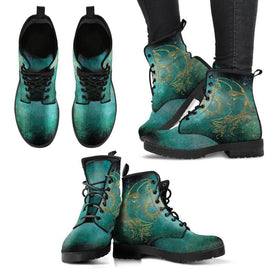 Sun Moon Handcrafted Boots 