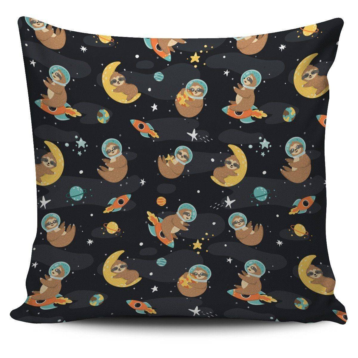 Space Sloth Pillow Cover Pillow Case 