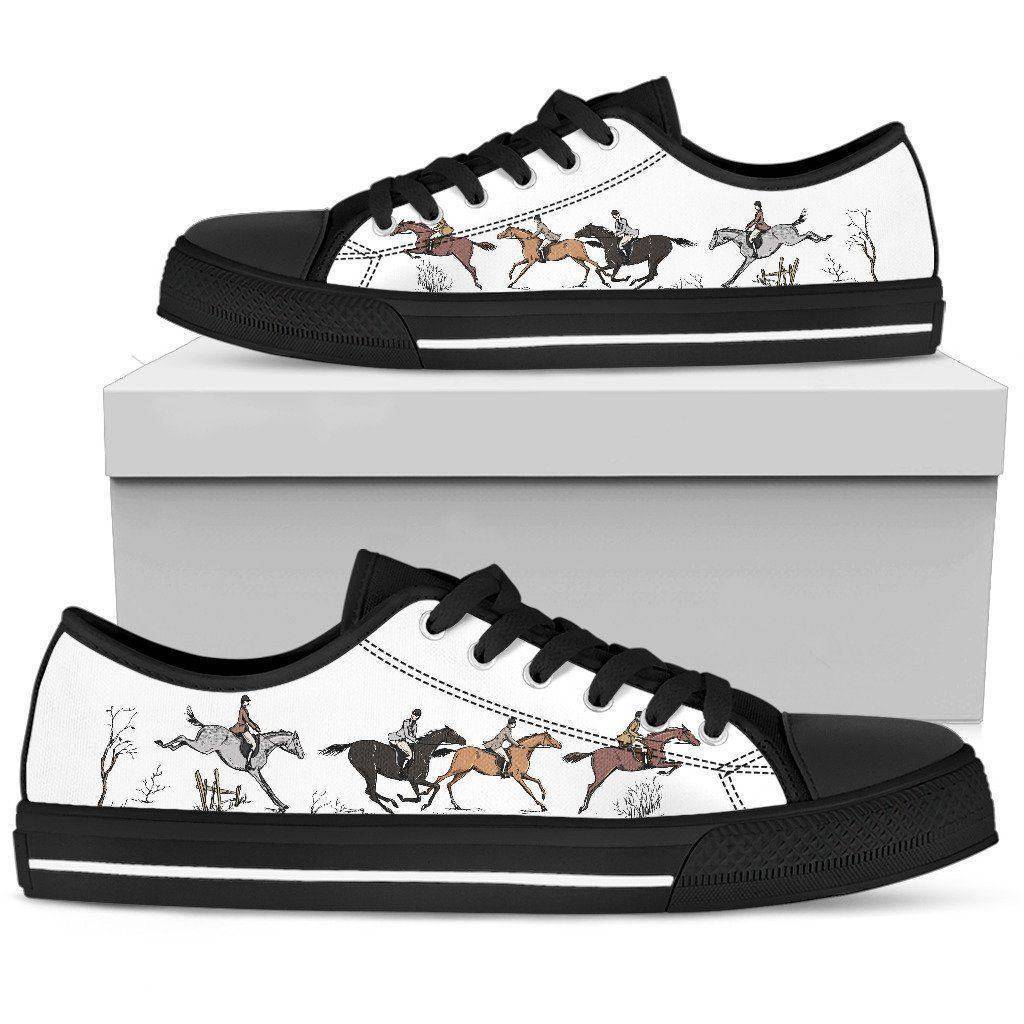 Horse Art Women's Low Top Shoe 