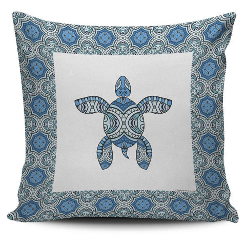 Image of Cool Tribal Sea Turtle Pillow Covers V.3 