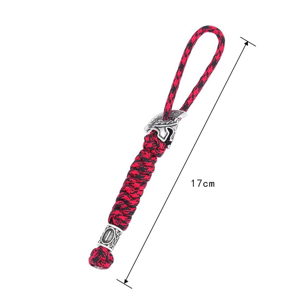 Spartan Custom Paracord Lanyard, Are You a Warrior? Key Chains 