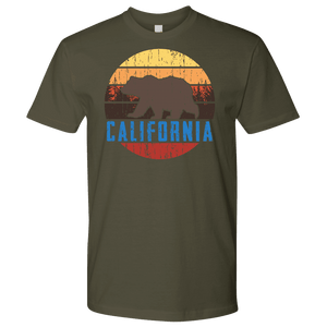 Big Bear Lake California Shirt V.1 T-shirt Next Level Mens Shirt Military Green S