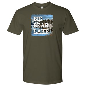 Big Bear Lake V.1, Men's Shirts T-shirt Next Level Mens Shirt Military Green S