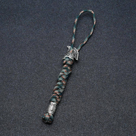 Image of Spartan Custom Paracord Lanyard, Are You a Warrior? Key Chains 