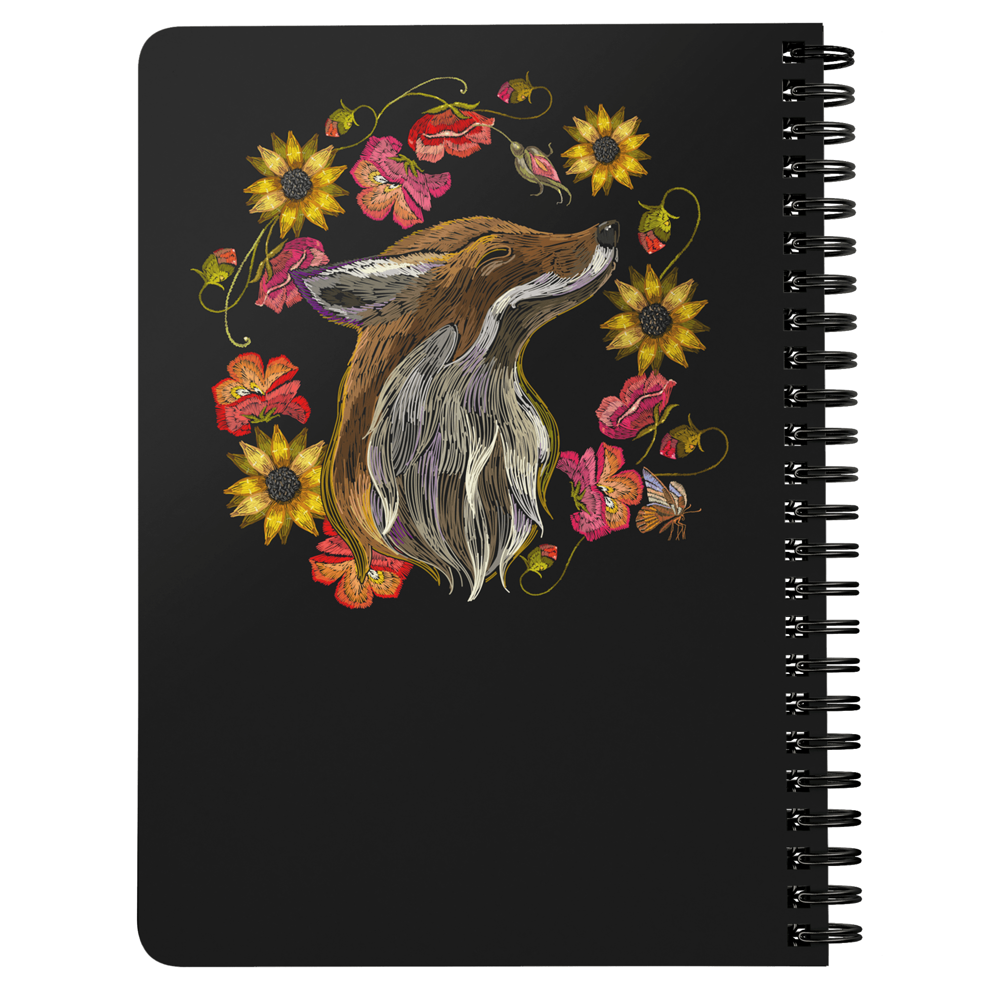 "Foxy" Fox Spiral Notebook Journals 