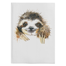 Happy Sloth | Hard Cover Journal