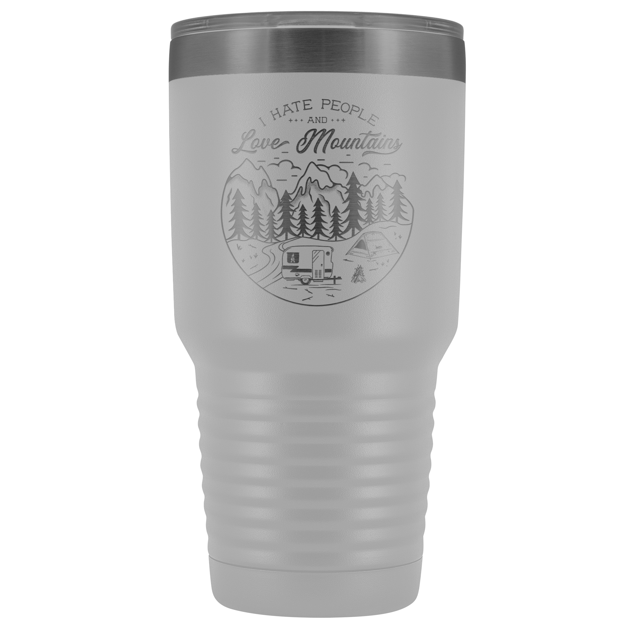 Love the Mountains | 30oz Tumbler Tumblers White 