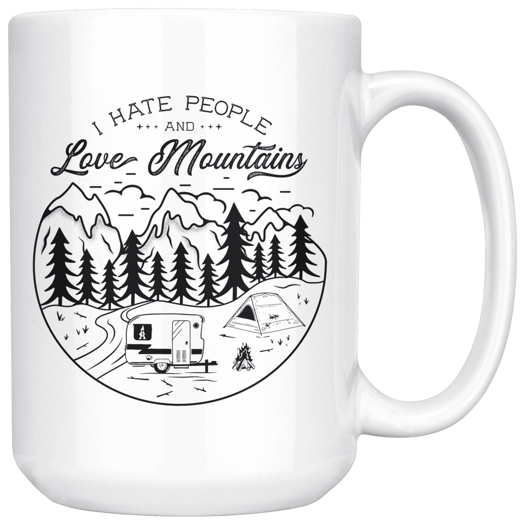 Love The Mountains | 15oz. Mug Drinkware V.1 