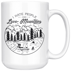 Love The Mountains | 15oz. Mug Drinkware V.1 