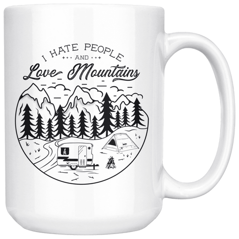 Image of Love The Mountains | 15oz. Mug Drinkware V.1 
