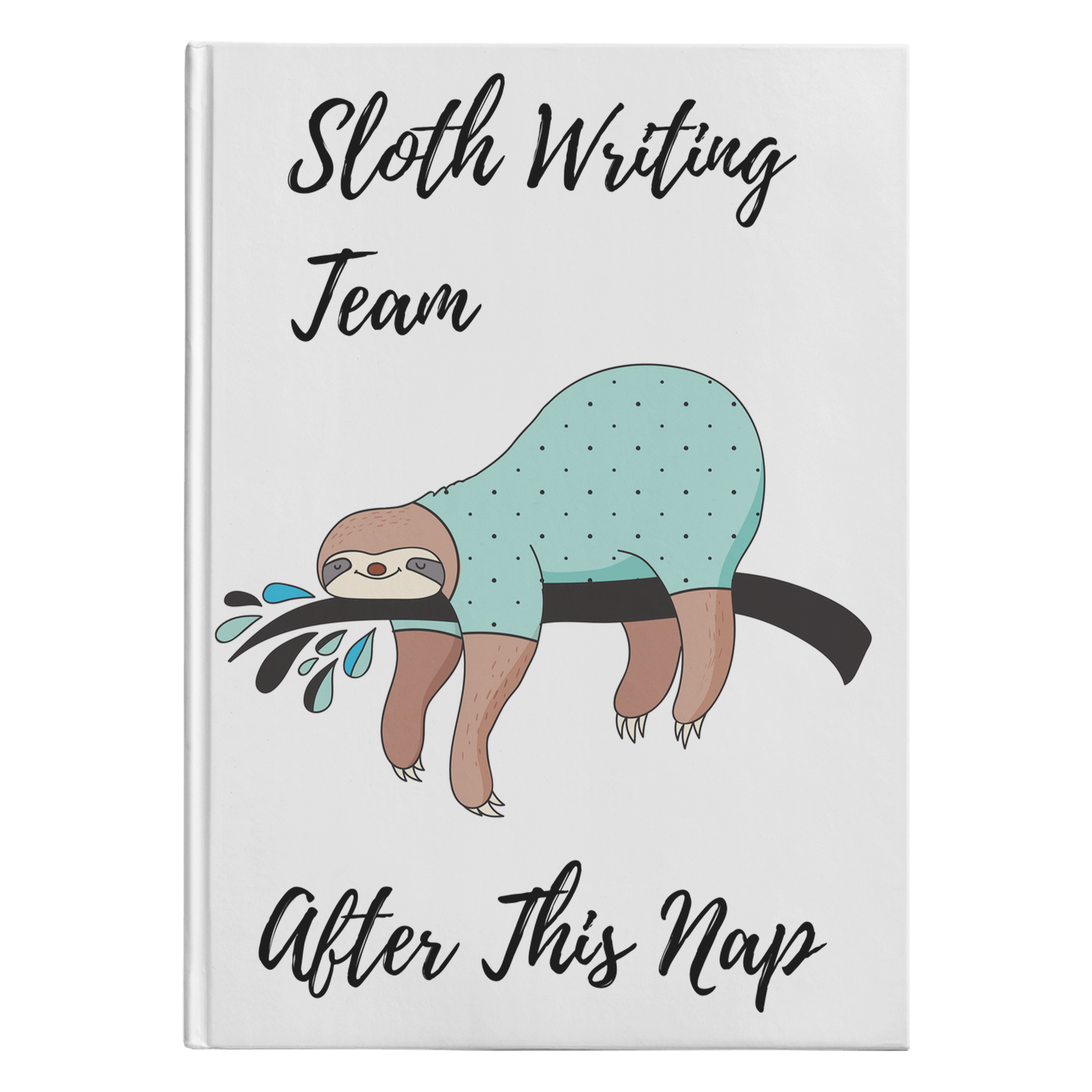 Sloth Writing Team | Hardcover Journal