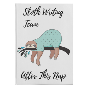 Sloth Writing Team | Hardcover Journal