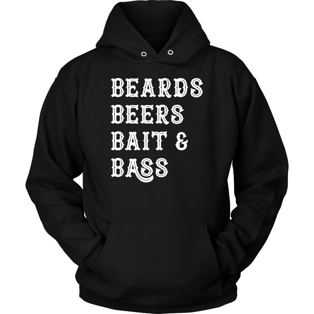 Beards Beers Bait and Bass - Another Great Fishing Day - Shirts and hoodies