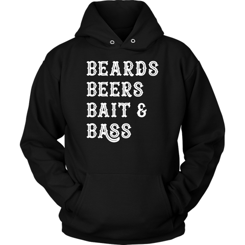 Image of Beards Beers Bait and Bass - Another Great Fishing Day - Shirts and hoodies
