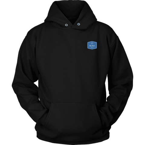Image of Fear Is A Liar T-shirt Unisex Hoodie Black S